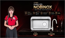 Review Bộ Chậu Vòi Nobinox NOVA A382 & AQUA NX661B: Có Đáng Mua Cho Căn Bếp Hiện Đại?