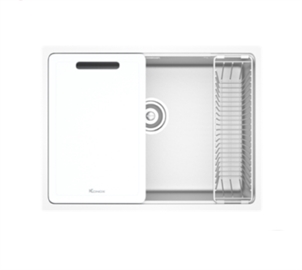 Chậu rửa bát phong cách Nhật bề mặt mịn Konox TARI 6448SM