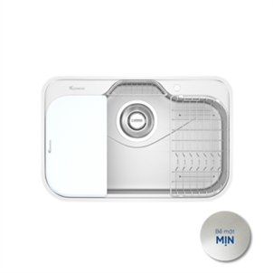 Chậu rửa bát phong cách Nhật bề mặt mịn Konox TARI 7851SM