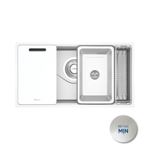 Chậu rửa bát phong cách Nhật bề mặt mịn Konox TARI 8748SM