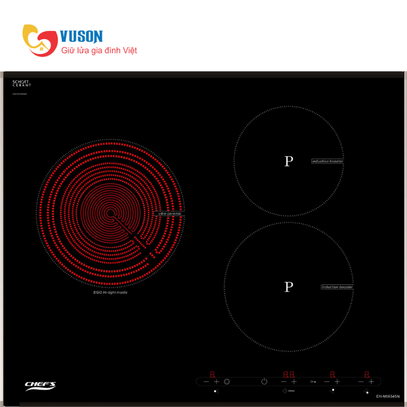 Bếp điện từ Chefs EH-MIX545N
