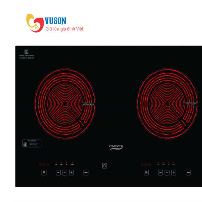 Bếp điện Chef's EH-DHL2000A