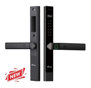 Khóa cửa nhôm Demax EL688 BN chống nước chuẩn IP56, App Wifi, Camera