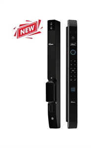 Khoá cửa nhôm  thông minh Demax SL908 BL CNC App, Face ID, Remote