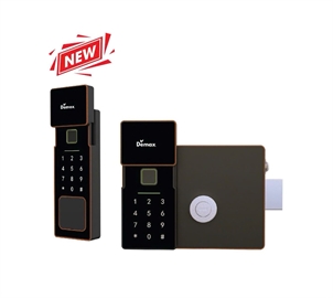 Khoá cửa sắt Demax EL608 AC CNC App Wifi chống nước tiêu chuẩn IP56