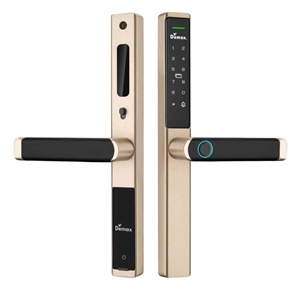 Khóa cửa nhôm vân tay Đức Demax EL-C103 CG chống nước chuẩn IP56