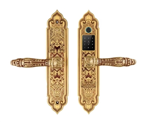 Khóa vân tay tân cổ Demax EL350 Rose Gold Của Đức App TTlock 