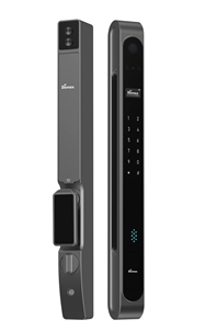 Khoá  vân tay cửa nhôm Demax SL998 GS CNC App, Remote, Face ID 