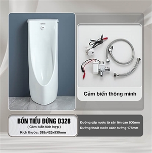 Bồn tiểu nam đứng Enic N03-D328