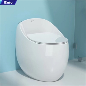 Bồn cầu trứng Enic E10 (Lưng bầu - trắng)