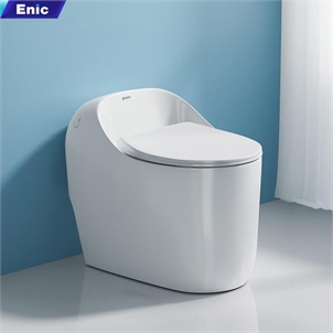 Bồn cầu trứng Enic E10 (Lưng thẳng - trắng)