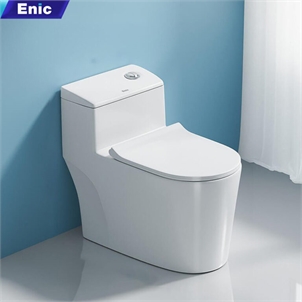 Bồn cầu thông minh Enic M08 (Nút xả lệch - trắng)