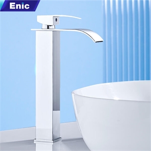 Vòi rửa lavabo thác nước Enic (Mẫu cao)