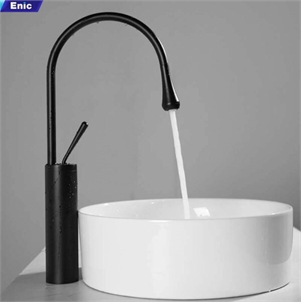 Vòi rửa lavabo Enic C3 (Đen - mẫu cao)