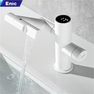 Vòi rửa lavabo đa năng Enic (Màu trắng)