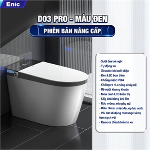 Bồn cầu thông minh Enic SMART D03 PRO