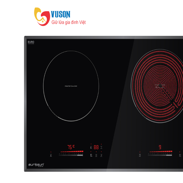 Bếp điện từ đôi Eurosun EU-TE509MAX