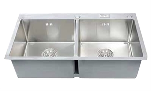 Chậu rửa bát 2 hố Giovani GS-8245 HMS