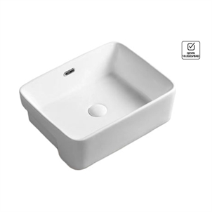 Chậu sứ bán âm Hafele 480x380x160 - 588.44.040