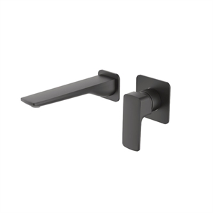 Vòi phòng tắm gắn tường Hafele Kobe 250 Đen - 589.15.034
