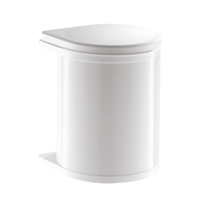 Thùng rác treo sau cửa bản lề 15L màu trắng Hafele Hailo Mono - 502.12.729