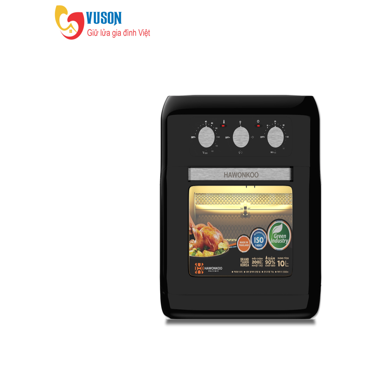 Nồi chiên không dầu Hawonkoo AFH-100 made in Thailand