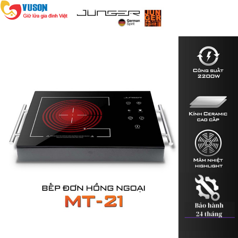 Bếp hồng ngoại đơn Junger MT-21