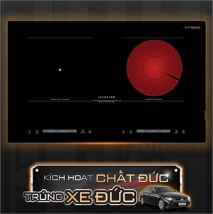 Bếp điện từ đôi Junger MTD-71
