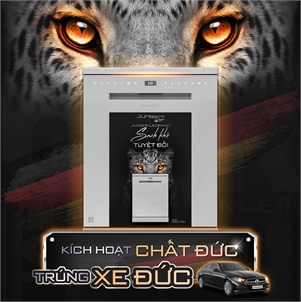 Máy rửa bát 15 bộ Junger Leopard DWJ-140