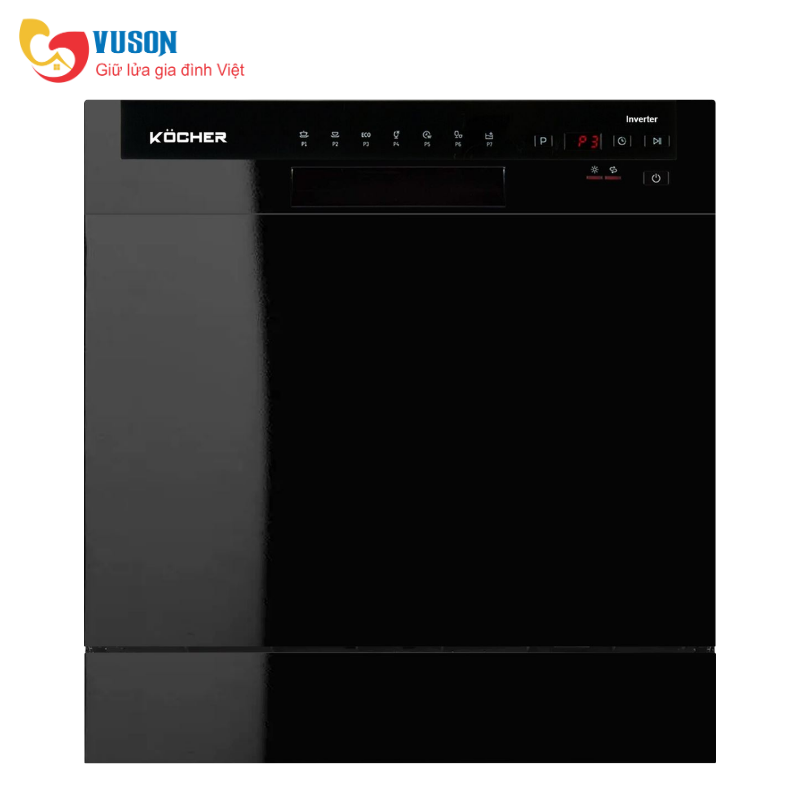 Máy rửa bát Kocher KDEU-8838BL