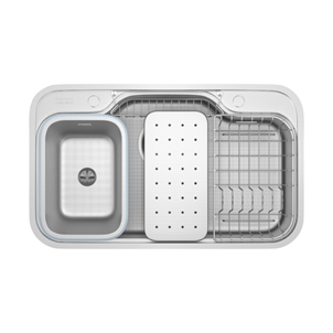 Chậu rửa bát chống xước Workstation Sink Konox Dekor 8048SU