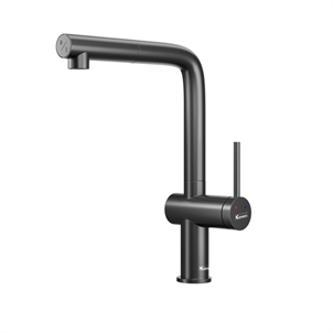 Vòi rửa bát dây rút Konox Stream Smart Gun Metal