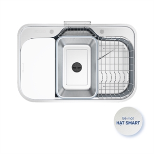 Chậu rửa bát phong cách Nhật chống xước Konox Tari Smart 7851