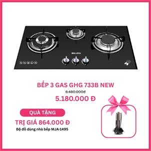 Bếp gas âm Malloca GHG 733B New