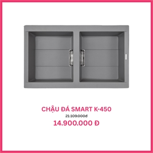 Chậu rửa chén Malloca SMART K-450