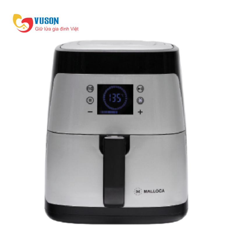 Nồi chiên không dầu Malloca MAF-7515 ( đen)