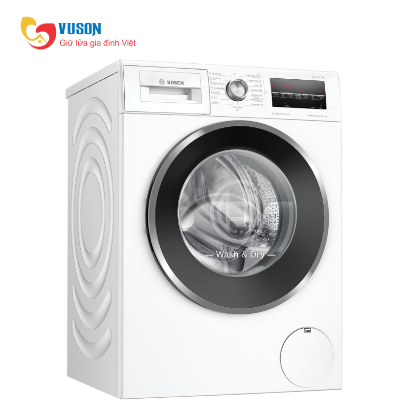 Máy giặt kèm sấy Bosch WNA14400SG | Serie 4