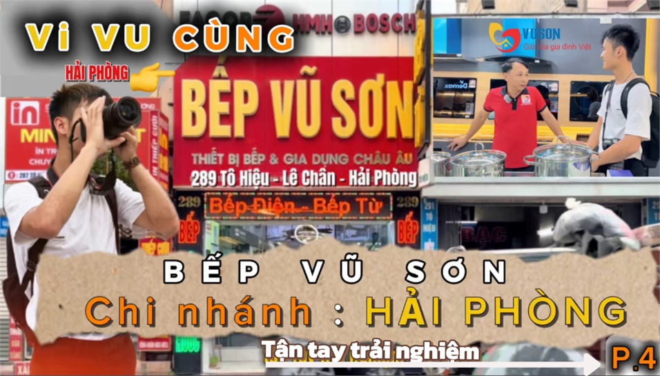 Vi vu cùng Bếp Vũ Sơn chi nhánh Hải Phòng – Khám phá thành phố hoa phượng đỏ