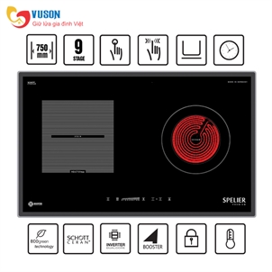 Bếp điện từ đôi Spelier SPE-HC928 EG