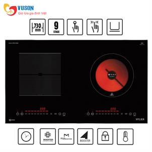 Bếp điện từ đôi Spelier SPM 929H