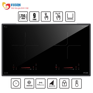 Bếp từ đôi Spelier SPM 998I PLUS