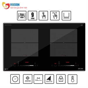 Bếp từ đôi Spelier SPM T75K Plus