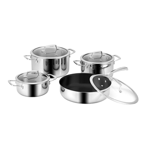 Bộ nồi chảo từ inox 4 món Eurosun MC1801-Luxury