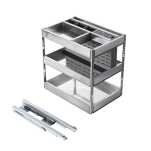 Giá đựng chai lọ, gia vị, dao thớt GrandX XK.B35S