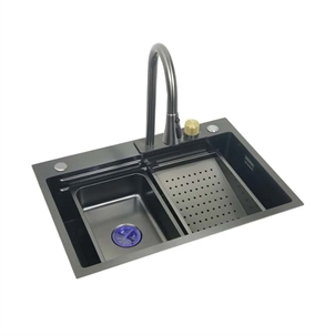 CHẬU RỬA LIỀN VÒI THÁC NƯỚC KAFF KF-UM7546B