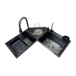 Chậu rửa inox Kaff KF-ZJ9980-B