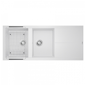 Chậu rửa Konox  Granite Sink Livello Smart 1160 – Silver