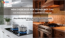 So sánh bếp từ và bếp gas: Nên chọn loại nào cho gia đình bạn?