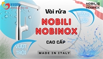 Vòi rửa bát Nobili-Nobinox – Biểu tượng sang trọng và bền bỉ từ Ý