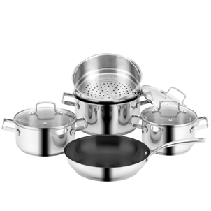 Bộ nồi chảo từ inox 5 món Eurosun MC1702-Harmony